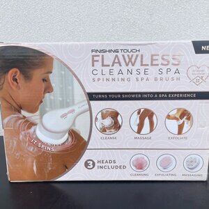 flawless cleanse spa , spinning spa brush